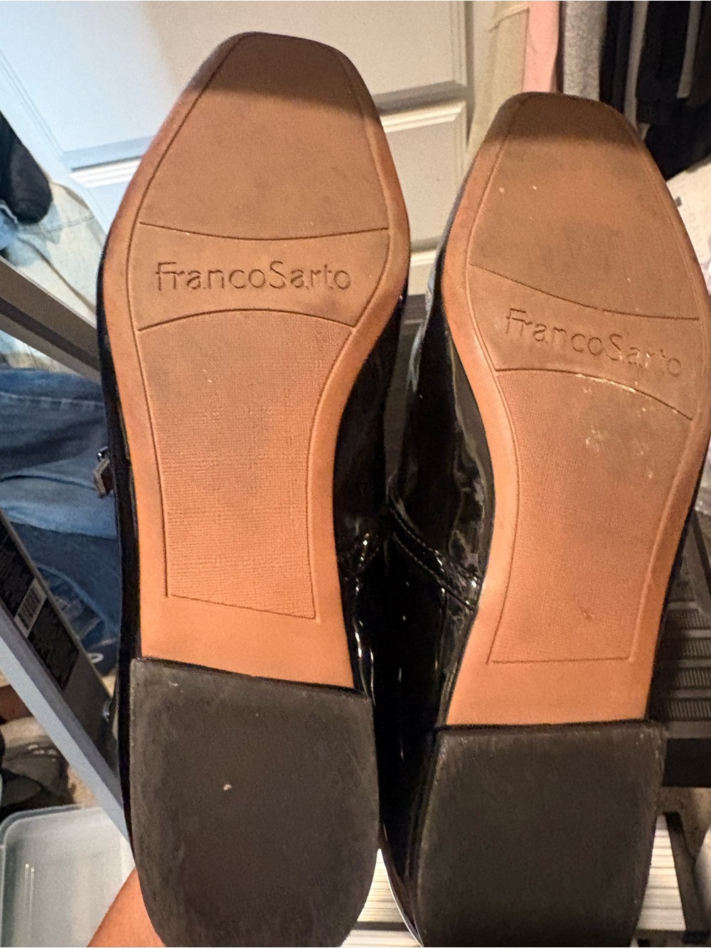 Franco Sarto Black flat Mary Jane